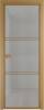 Межкомнатная дверь Profil Doors 3 AX цвет профиля Золото, стекло безопасное 6 мм рэте 800x2000