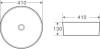 Раковина BelBagno BB1315-H311 серая матовая фото 3