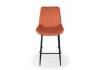 Полубарный стул Notta Седа 360 632619 Терракотовый (zd 432) / черный np фото 5