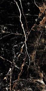 Керамогранит Novin Ceram N9603 Analiya Black Nano Polish Rect 60х120