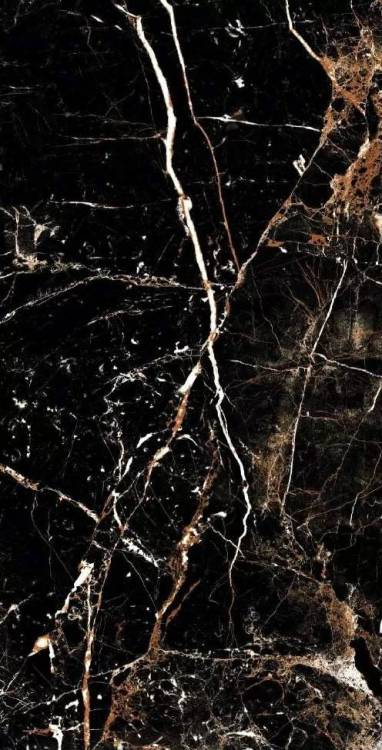 Керамогранит Novin Ceram N9603 Analiya Black Nano Polish Rect 60х120