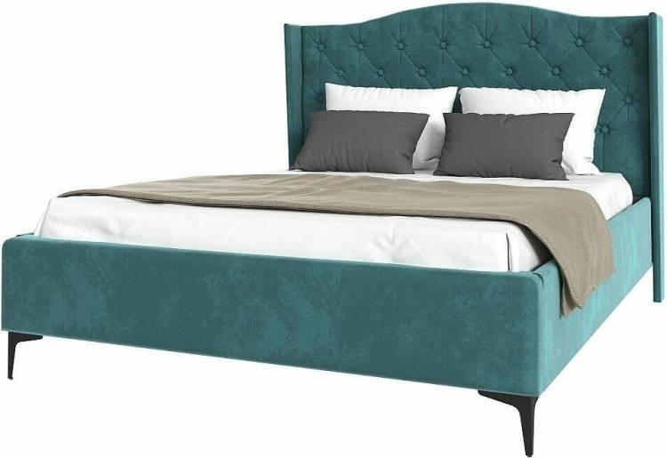 Кровать 1400х2000 НК-Мебель Tango 72306792 Бирюзовый 135x161x220.5