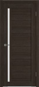 Межкомнатная дверь Владимирская Фабрика Дверей Atum 9 Wenge стекло White Cloud 900x2000