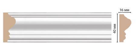 Молдинг DECOMASTER D030-114 240x1.6x4.3