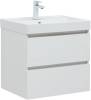 Тумба с раковиной Aquanet Vega 00308318 60 2 ящика