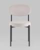 Набор из 4 стульев Stool Group Бриф SN AV 477-C81-7016-K светло-серый каркас антрацитовый муар фото 2
