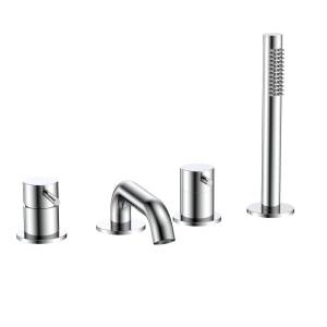 Смеситель на борт ванны AQUAme Siena AQM6219CR хром