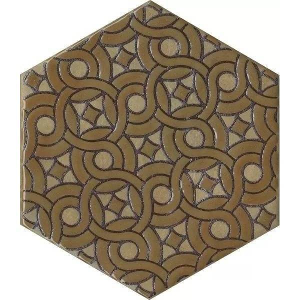 Декор Kerama Marazzi Гроссето VT/A559/SG23039N Желтый 20x23.1