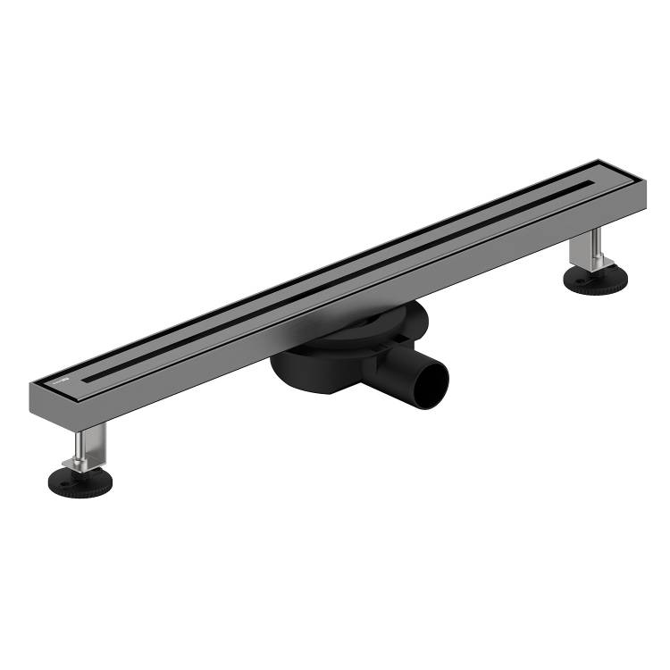 Душевой трап Wasserkraft Naab (Нааб) 86D60GR графит, 60 см
