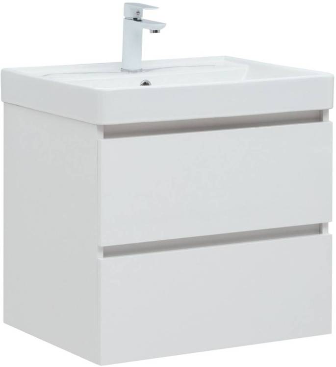 Тумба с раковиной Aquanet Vega 00308318 60 2 ящика