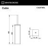 Ершик WHITECROSS Cubo CU2474BL напольный, черный матовый фото 2