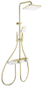 Душевая стойка Wonzon & Woghand WW-B4161-BG с термостатом, золото