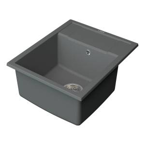 Мойка кухонная Point Римо 60 PN3010AL серый