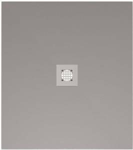 Поддон для душа Allen Brau Priority 8.31004-PGM без накладки, платина, 1000х900