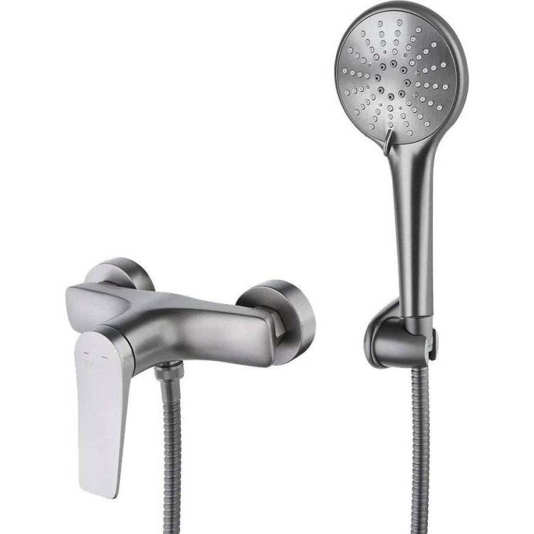 Смеситель для душа Lemark Bronx LM3703GM графит