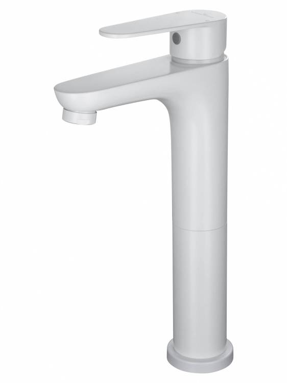 Смеситель для раковины Wonzon & Woghand WW-A40232-MW высокий, белый матовый