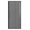 Душевая дверь Niagara Nova NG-85-10TB профиль черный матовый, стекло тонированное, 100x195