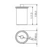 Контейнер Langberger Lugano 23028A настольный фото 2
