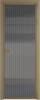Межкомнатная дверь Profil Doors 4 AX цвет профиля Шампань, стекло безопасное 6 мм мору тонированное 600x2000