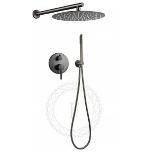 Душевая система Filarete Roun FL1023BG графит