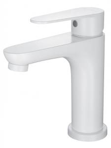 Смеситель для раковины Wonzon & Woghand WW-A40202-MW белый матовый