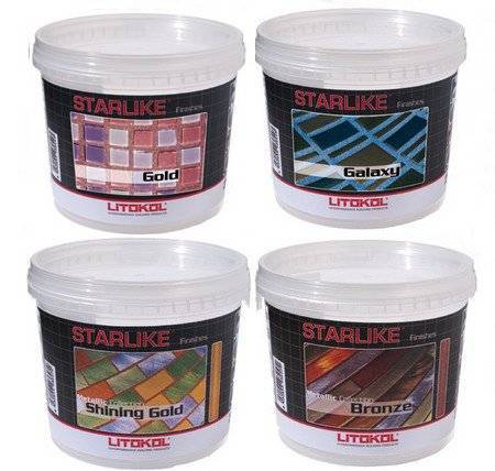 LITOKOL BRONZEДобавка бронзового цвета для STARLIKE (0,2кг)