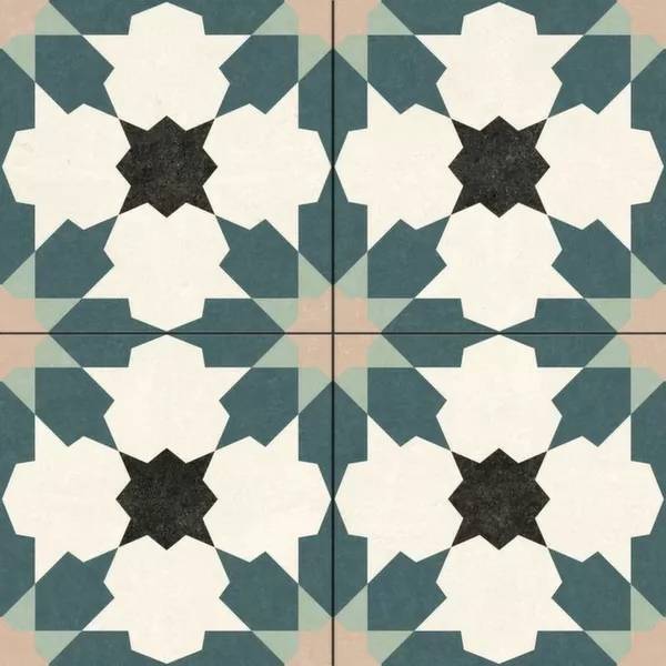 Керамогранит Navarti Flor Blue Pre 45x45