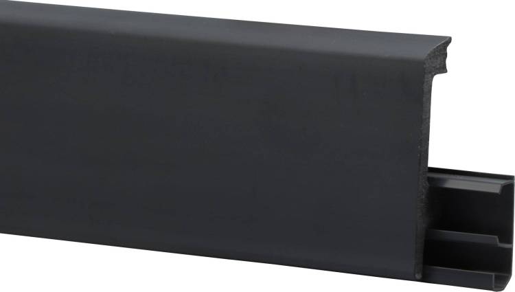 Плинтус Winart Quadro PRO Антрацит 2000x80x20
