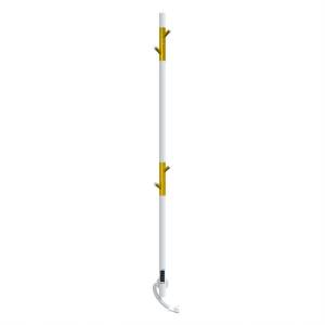 Электрический полотенцесушитель Laris Имидж 150х1400, белый муар+золото, универсальный