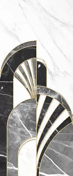 Декор Gracia Ceramica Noir 10300000224 white 25x60