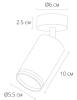 Спот Arte Lamp Imai A2365PL-1BK фото 2