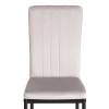 Стул Tetchair Verter (mod. 37-1) 20544 Light grey (светло-серый) HLR14/черный 4шт. фото 6