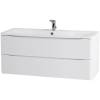Тумба с раковиной Belbagno Acqua ACQUA-1200-2C-SO-BL 120x45x50 Bianco Lucido подвесная с двумя выкатными ящиками фото 2