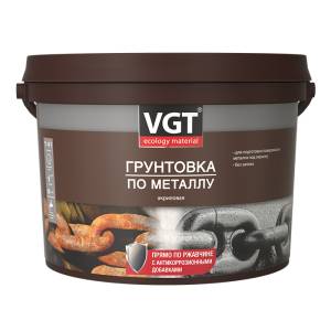 Грунтовка по металлу VGT ВД-АК-0301 серый 2.5 кг