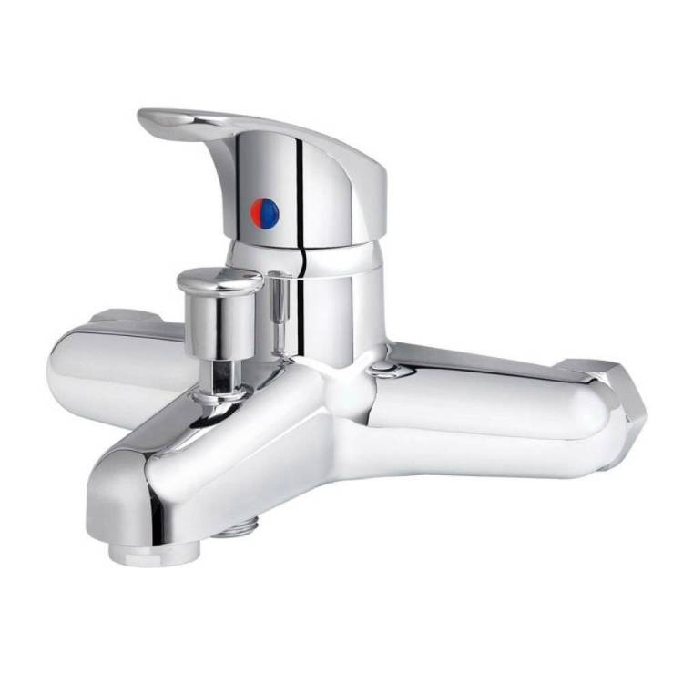 Смеситель для ванны OneLife P01-100CR,хром
