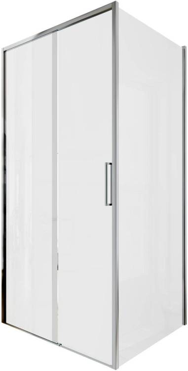 Душевой уголок Aquanet Pleasure Evo AE65-100x80-CT профиль хром, прозрачное стекло