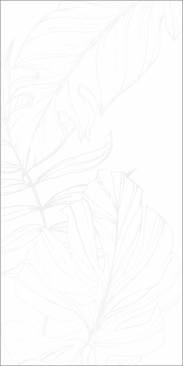 Декор Global Tile Lavina GT1206016603MDR2 Белый ботаника 60x120
