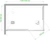 Душевой уголок Royal Bath HPD RB8120HPD-T-BL 120x80 фото 4
