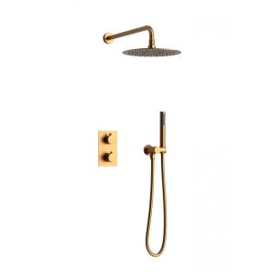 Душевая система AltroBagno Unione 040410 RaSp, с термостатом
