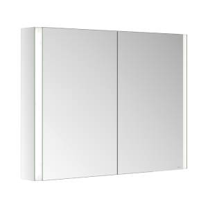 Зеркало-шкаф Keuco Somaris 14503002100 с подсветкой и подогревом, серебристый, 100x71