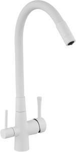 Смеситель для кухни Savol S-L1806W-02 с гибким изливом