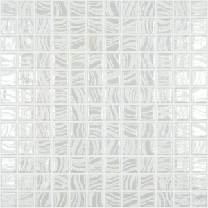 Мозаика Vidrepur Glitter White 7802 (на сетке) 25x25 31.7x31.7