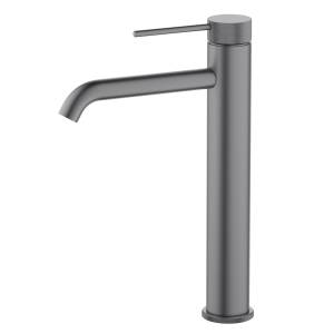 Смеситель для раковины Timo Saona 2411/18F высокий, черное золото