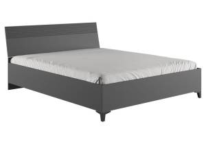 Кровать Woodville Ника 593606 эйхория QR-17/графит с основанием 160x200