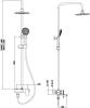 Душевая стойка ESKO ST300 хром фото 4