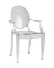 Набор из 4 стульев Stool Group Victoria Ghost XH-8072 transp X4 прозрачный, с подлокотниками фото 2