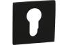 Накладка под евро-цилиндр Archie Verge CL-C, матовый черный