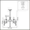 Люстра подвесная Lumion Classi 8319/12 фото 6