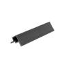 Уголок Polivan Group Nusadua Co-Extrusion Grey Dark ДПК для фасадной панели 3600x57x53
