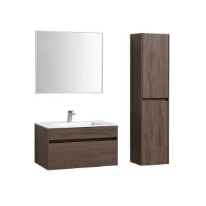 Мебель для ванной Vincea Chiara 80 темный дуб